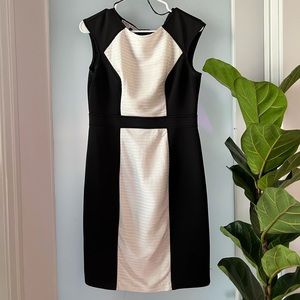 Black and White Office Dress